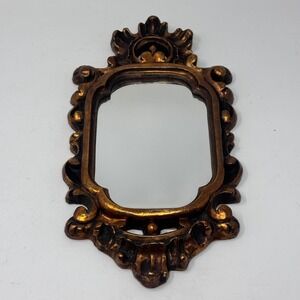 Vintage BelArt Ornate Baroque Small Wall Mirror Masterpiece Collection